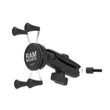 RAM Mount RAM® X-Grip® Phone Mount w/Grab Handle M6 Bolt Base