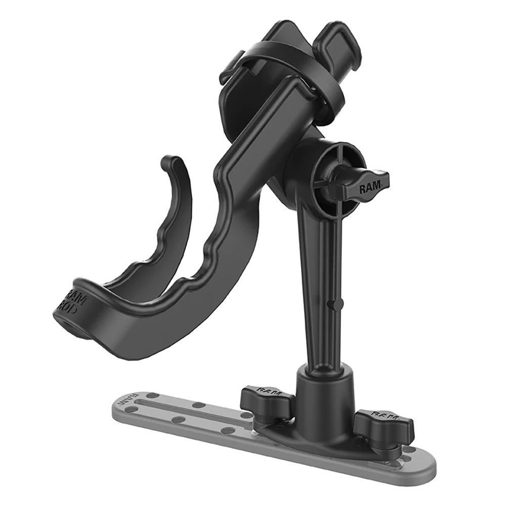 RAM Mount RAM ROD® Fishing Rod Holder w/Dual T-Bolt Track Base