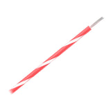 Pacer 16 AWG Gauge Striped Marine Wire 500' Spool - Red w/White Stripe