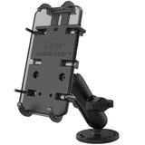 RAM Mount RAM® Quick-Grip™ XL Spring-Loaded Phone Mount w/Drill-Down Base