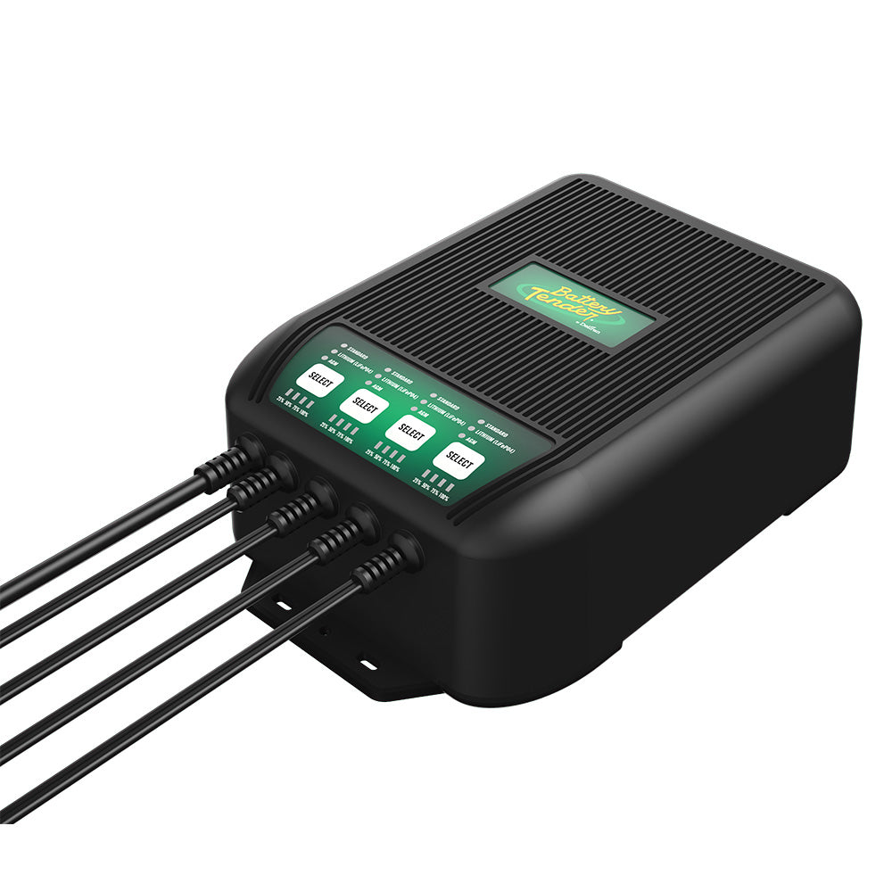 Battery Tender WaveCharge® Pro 4-Bank 12V, 40 AMP Battery Charger