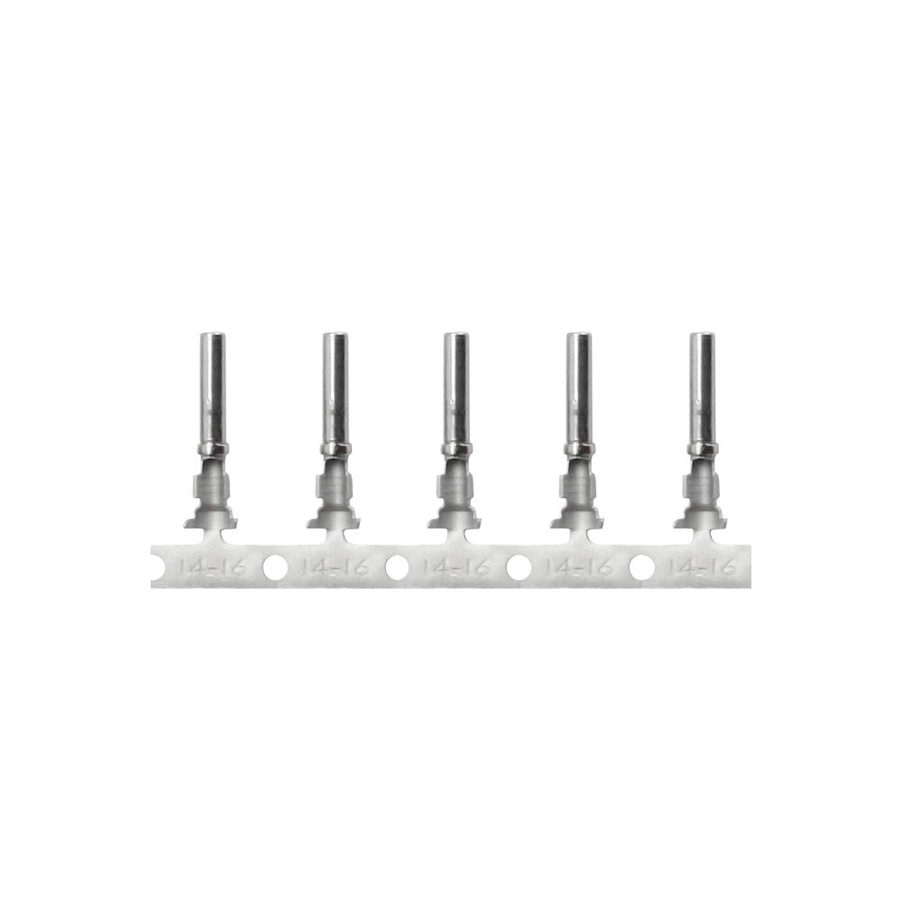 Pacer Deutsch Stamped & Formed Contacts f/14-18 AWG Wire - Socket Cavity Style - 100 Pack