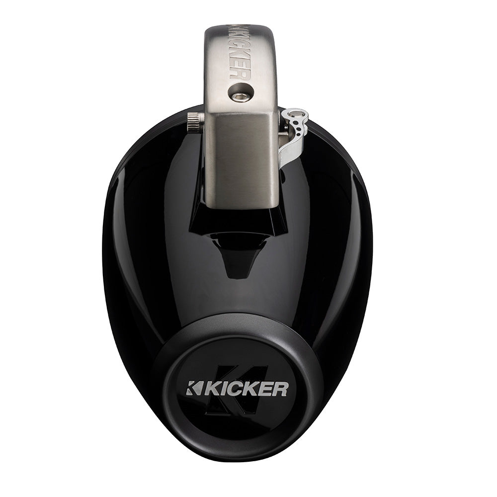 KICKER KMTCXL65 6.5" LED Horn Loaded Compression Driver Tower System - Black