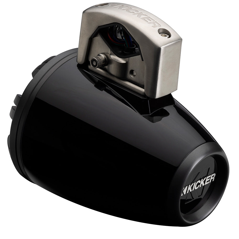 KICKER KMTCXL65 6.5" LED Horn Loaded Compression Driver Tower System - Black