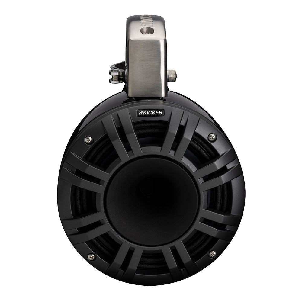KICKER KMTCXL8 8" LED Horn Loaded Compression Driver Tower System - Black
