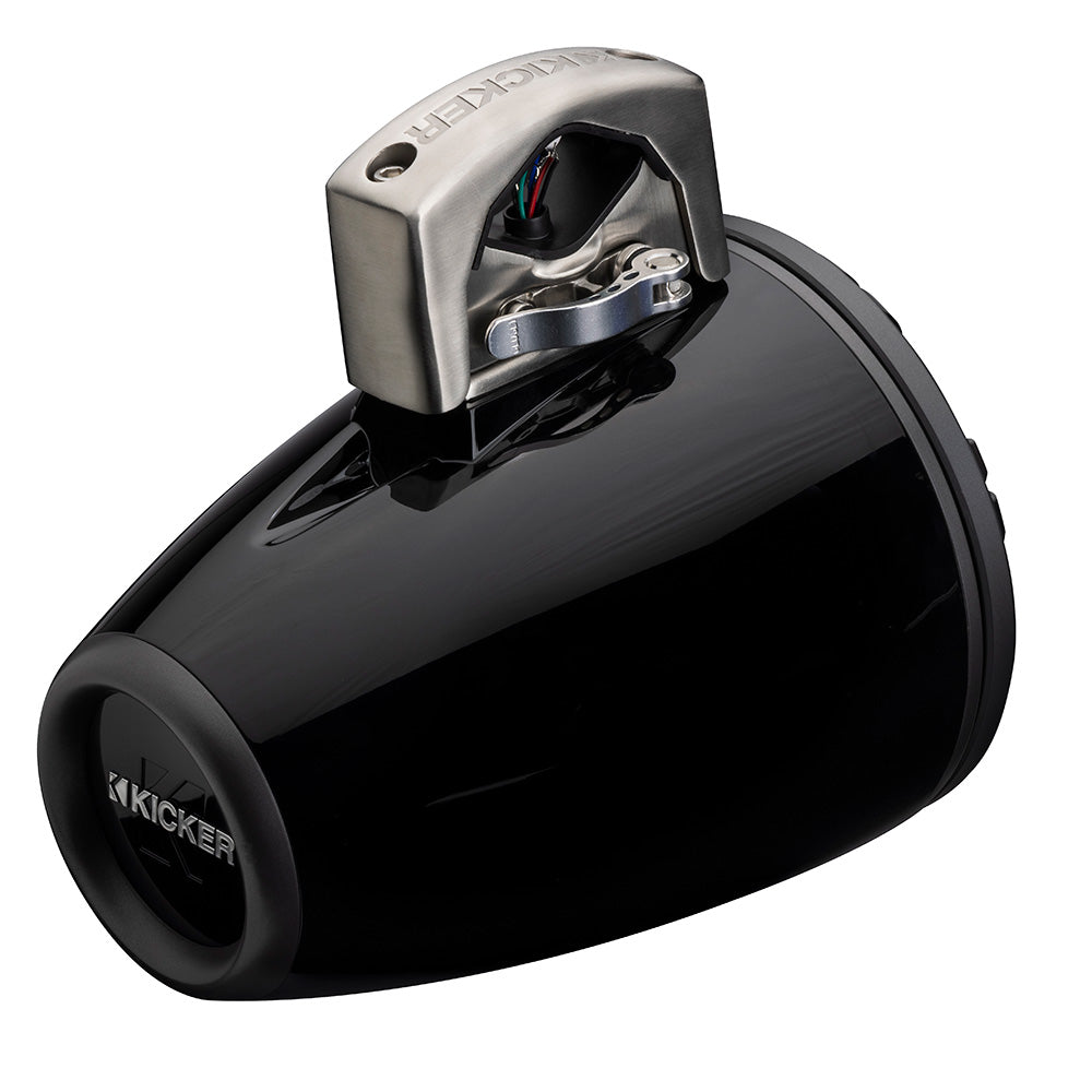 KICKER KMTCXL8 8" LED Horn Loaded Compression Driver Tower System - Black