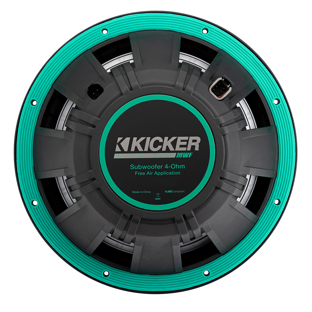 KICKER 12" Premium Marine Subwoofer f/Free-Air Applications - 4-Ohm