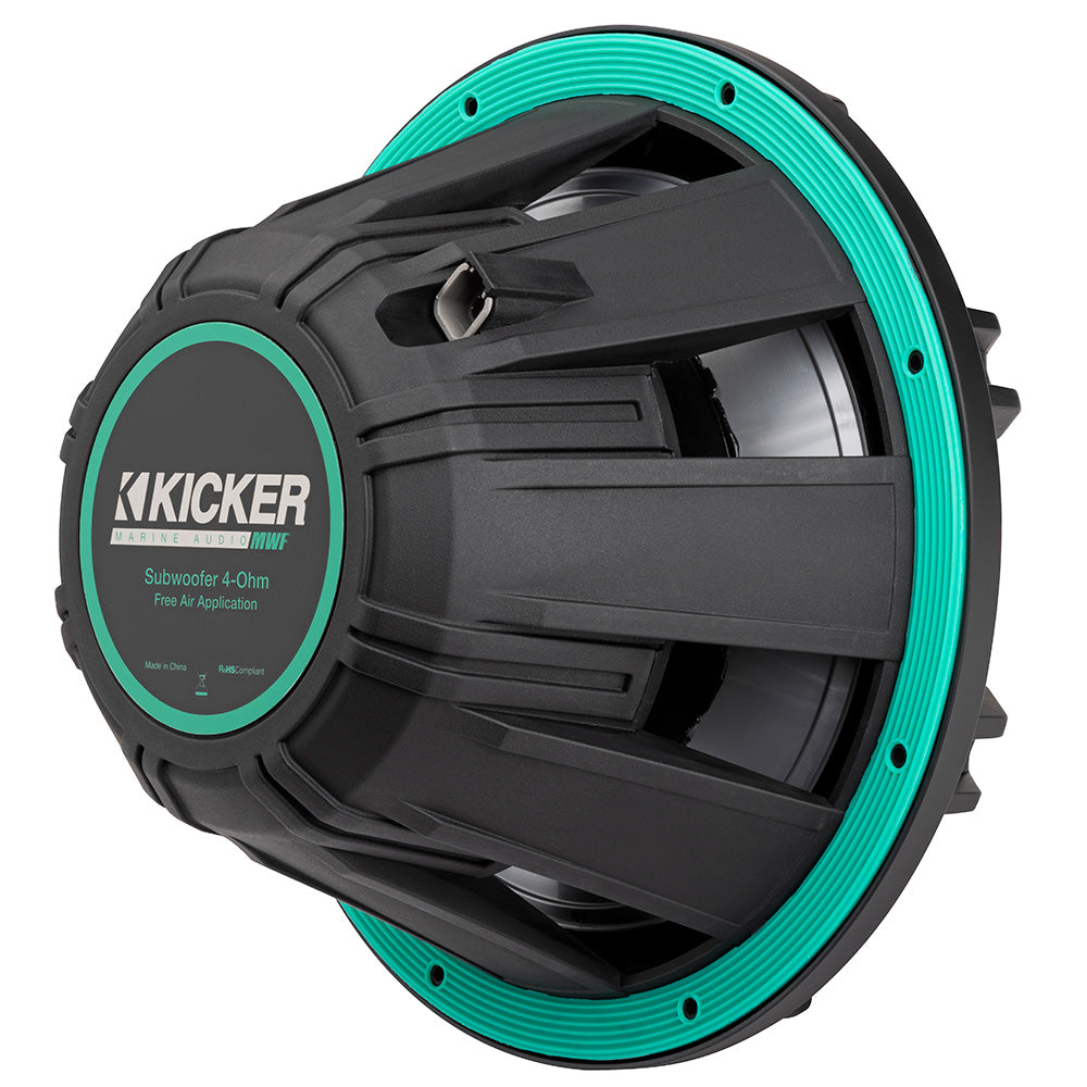 KICKER 12" Premium Marine Subwoofer f/Free-Air Applications - 4-Ohm