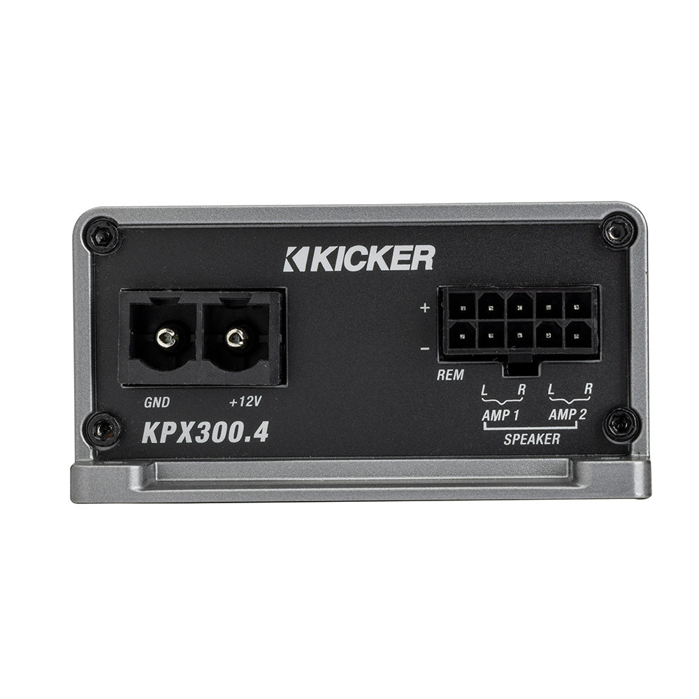 KICKER KPX300.4 4x75W Full-Range Compact Amplifier