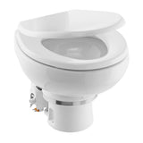 Dometic™ MasterFlush MF 7120 - White - Electric Macerating Toilet w/Orbit Base & Slow Close Seat - Freshwater - 12V