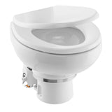 Dometic™ MasterFlush 7120 White Electric Macerating Toilet w/Orbit Base - Freshwater - 24V