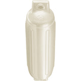 Polyform G-1 Twin Eye Fender 3.5" x 12.8" - Metallic White