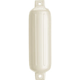 Polyform G-4 Twin Eye Fender 6.5" x 22" - Metallic White