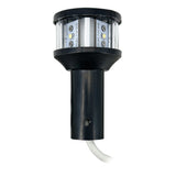 Seaview 12V C5 Certified Round 3nm LED Combo Masthead All-Round Light - Black