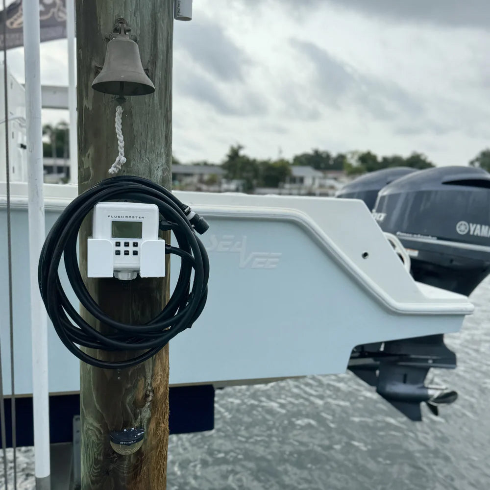 Flushmaster Outboard Flushing System - 2 Outlet w/Two 20' Hose Kits