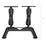 RAM Mount RAM® Fishfinder Deck Kit w/Dual Marine Electronic Mount
