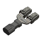 Lumishore Lux Strip &amp; Neon Flex 6-Core 2-Way Splitter