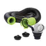 Thetford Titan Premium 15' Sewer Hose Kit w/Universal Bayonet Connection & 5-in-1 Sewer Adapter w/Handle