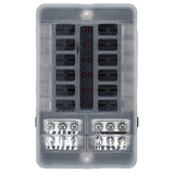 Bluewater 12 Position Fuse Block w/LEDs