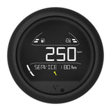 Veratron VL Digital 85 w/Round Black Bezel