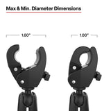RAM Mount RAM® Trolling Motor Stabilizer w/Tough-Claw™ 1” - 1.6” Clamp Bases