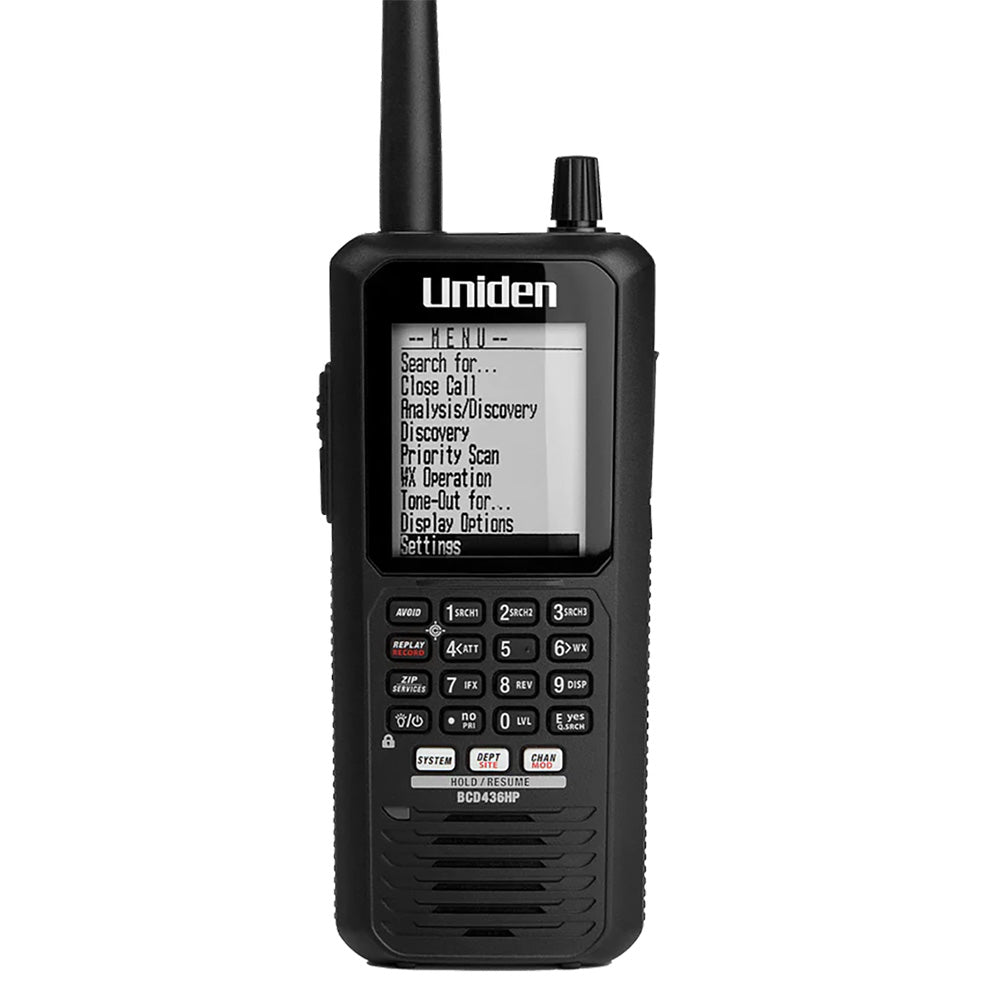 Uniden BCD436HP Easy-To-Use Digital Handheld Scanner
