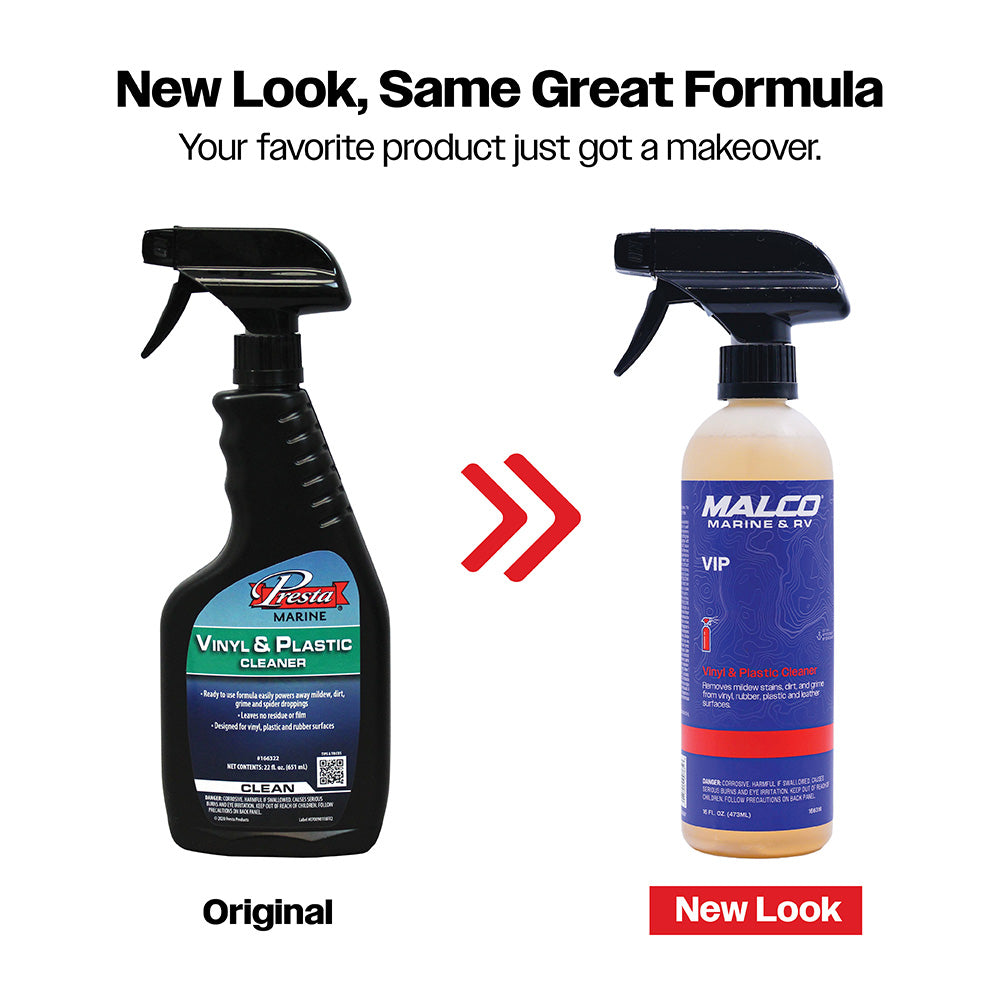 Malco VIP Vinyl & Plastic Cleaner - 16oz