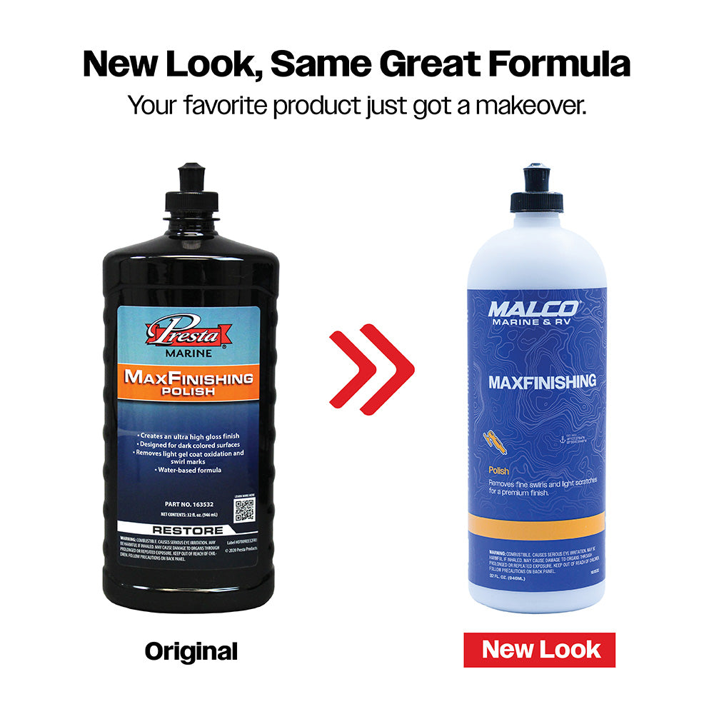 Malco MaxFinishing Polish - 32oz