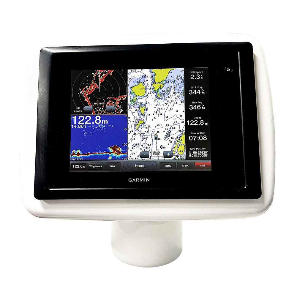 Seaview PowerPod Uncut w/Aluminum Base - 8.75"W x 6"H Usable Face