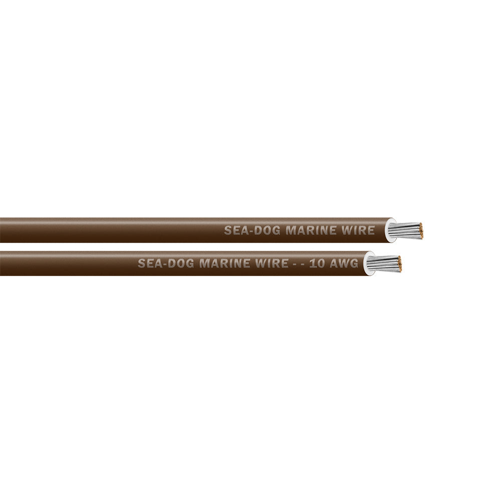 Sea-Dog 10 AWG Brown Primary Wire - 500'