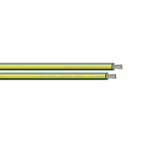 Sea-Dog 10 AWG Green/Yellow Stripe Primary Wire - 1000'