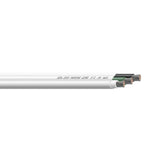 Sea-Dog 10/3 AWG Flat Triplex Wire - White/Green/Black - 100'