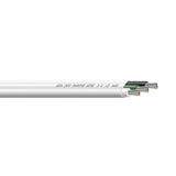 Sea-Dog 12/3 AWG Flat Triplex Wire - White/Green/Black - 25'