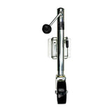 Powerwinch Saltwater Series Jack - 1000lb, Weld-On, Single Wheel, Zinc 500+ HR Salt Spray