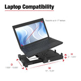 RAM Mount RAM® Tough-Tray™ III Spring-Loaded Laptop Tray
