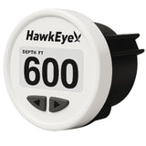 HawkEye DepthTrax® Edge In-Dash Depth Finder - HD Color Display - 600' Max Depth - TM Transducer