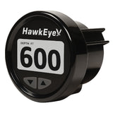 HawkEye DepthTrax® Edge In-Dash Depth Finder - HD Color Display - 600' Max Depth - TM Transducer