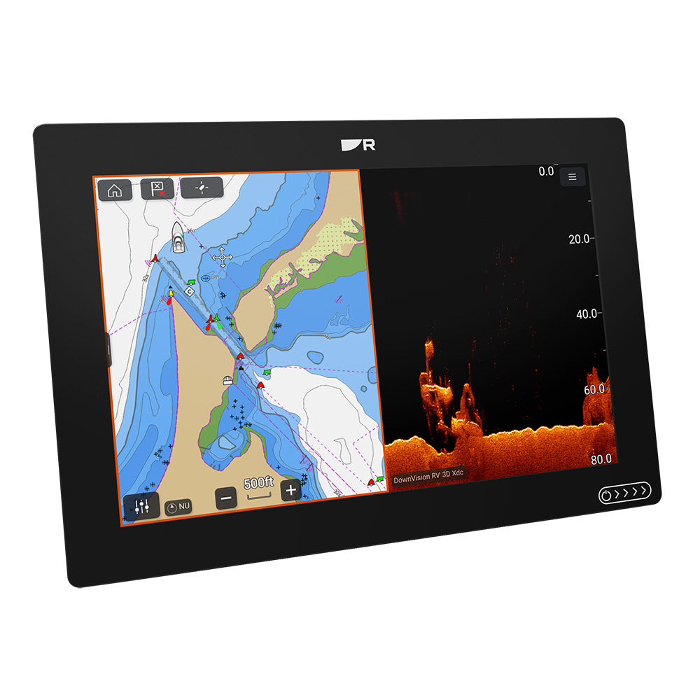 Raymarine Axiom 2 RV 12" Chartplotter/Fishfinder w/RealVision 3D Sonar, Lighthouse North America Chart & RV-100 Transducer