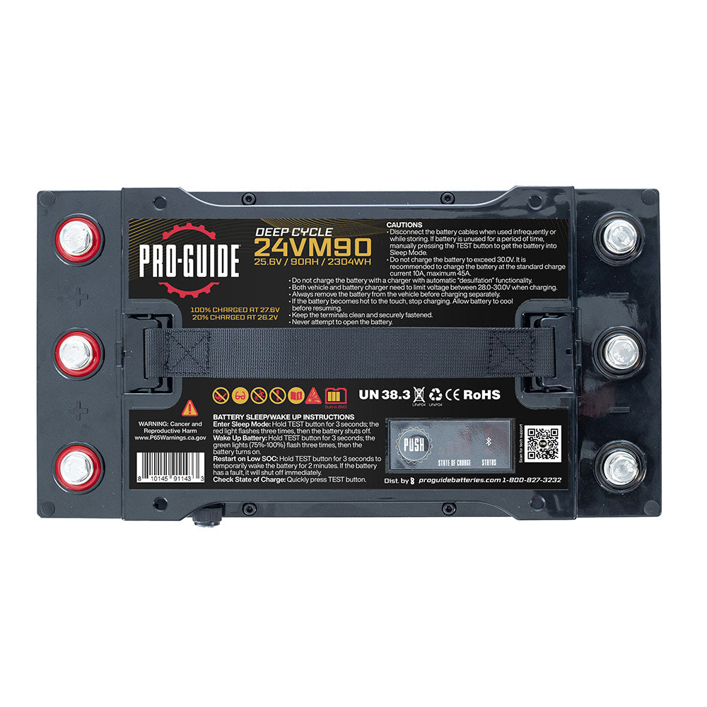 Pro-Guide Alpha Series Lithium Battery - 24V - 90AH - Group 31