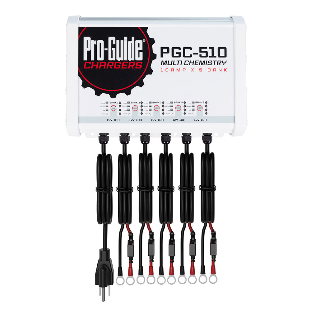 Pro-Guide 5 Bank On-Board Battery Charger - 12V - 50-Amp