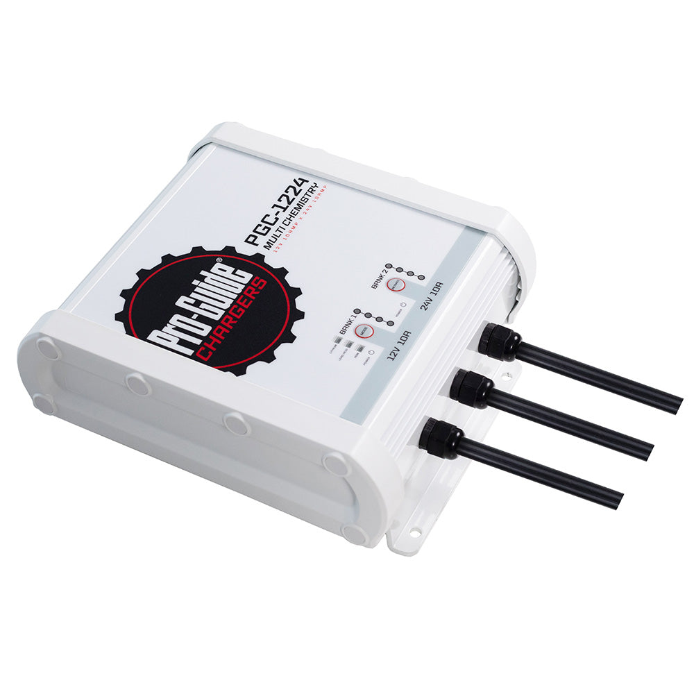 Pro-Guide 2 Bank On-Board Battery Charger - (1) 12V / (1) 24V - 20-Amp