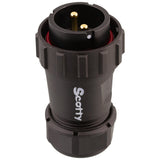 Scotty 2123 Marine Grade Plug - 12V