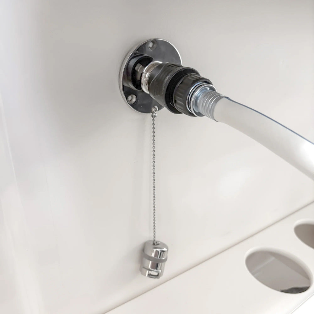 Flushmaster Quick Connect Water Fitting 1/2" Barb