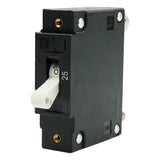 Egis C Series White Toggle Panel Mount Circuit Breaker - Single Pole 25A