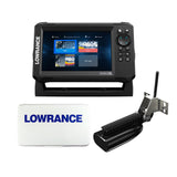 Lowrance Eagle® 7 w/SplitShot T/M Transducer & Inland Charts & Suncover