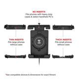 Ram Mount RAM® Quick-Grip™ Pro XL w/Ball & Qi2 15W Wireless Charger