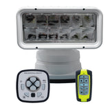 ACR RCL-200 White Wireless LED Searchlight w/URP-103 Wired Point Pad & URH-103 Wireless Handheld Remote