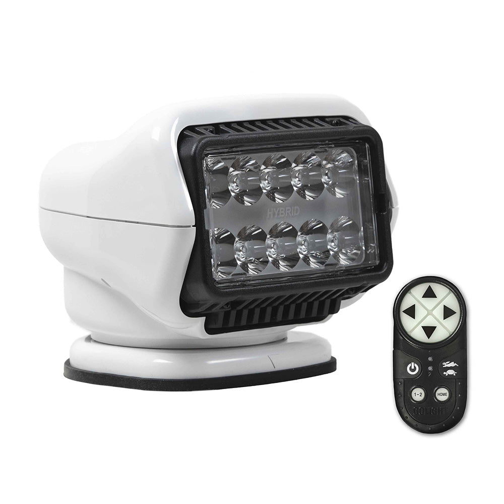 Golight Stryker ST Series LED Hybrid Light - Portable Mount - Handheld Wireless Remote - 12V - White