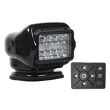Golight Stryker ST Series LED Hybrid Light - Permanent Mount - Wired Dash Remote - 12V - Black