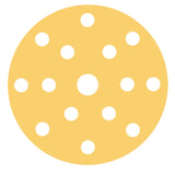RUPES MULTIPURPOSE Paper Abrasive Discs 150MM (6") - 15 Holes - P400 Grit *Box of 100pcs